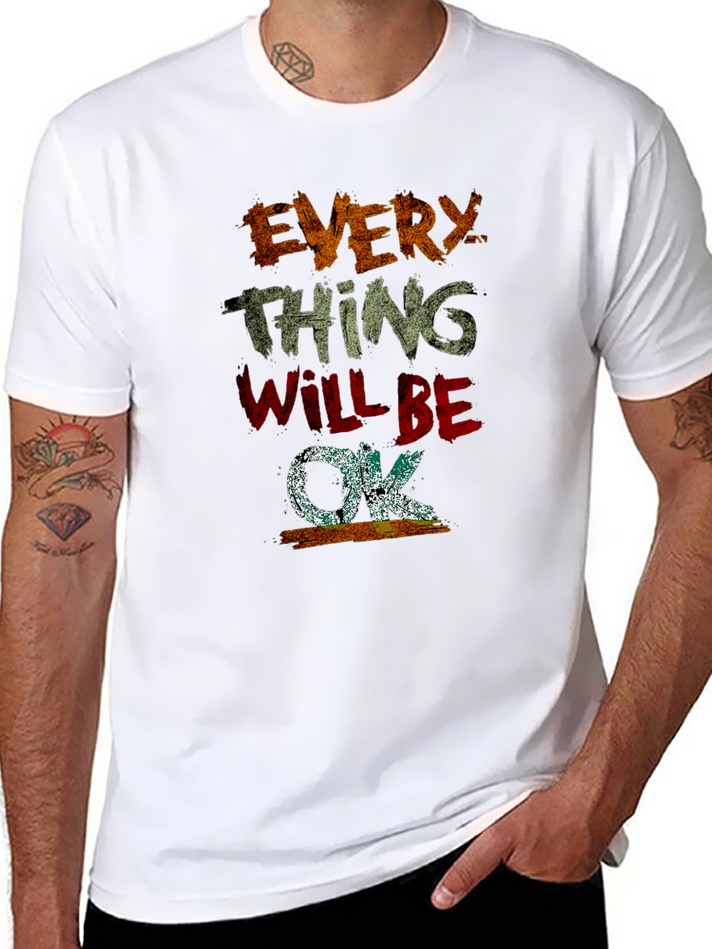Everything Will Be OK Graphic T-Shirt
