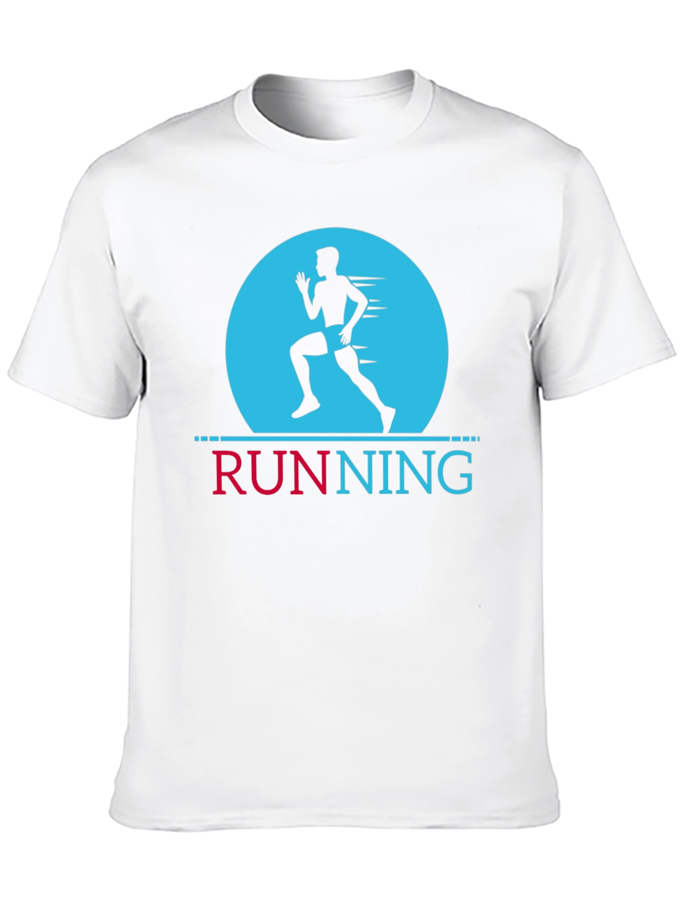 Running Graphic Black T-Shirt
