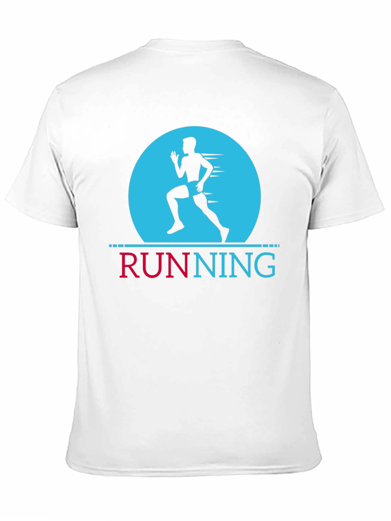 Running Graphic Black T-Shirt