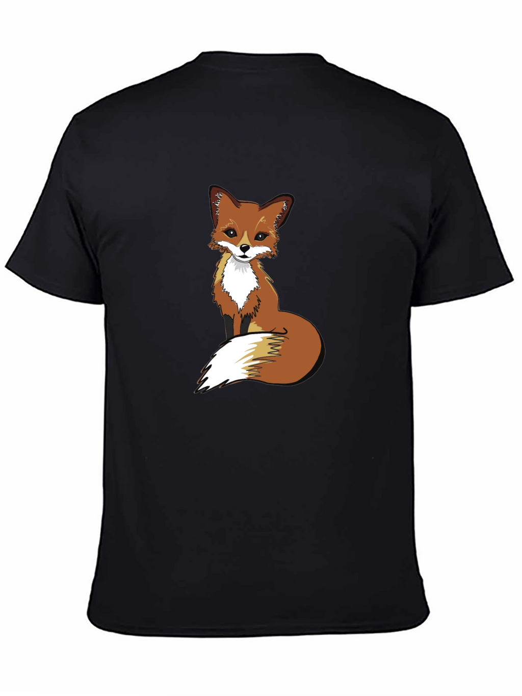Fox Graphic Print T-Shirt | Casual Tee