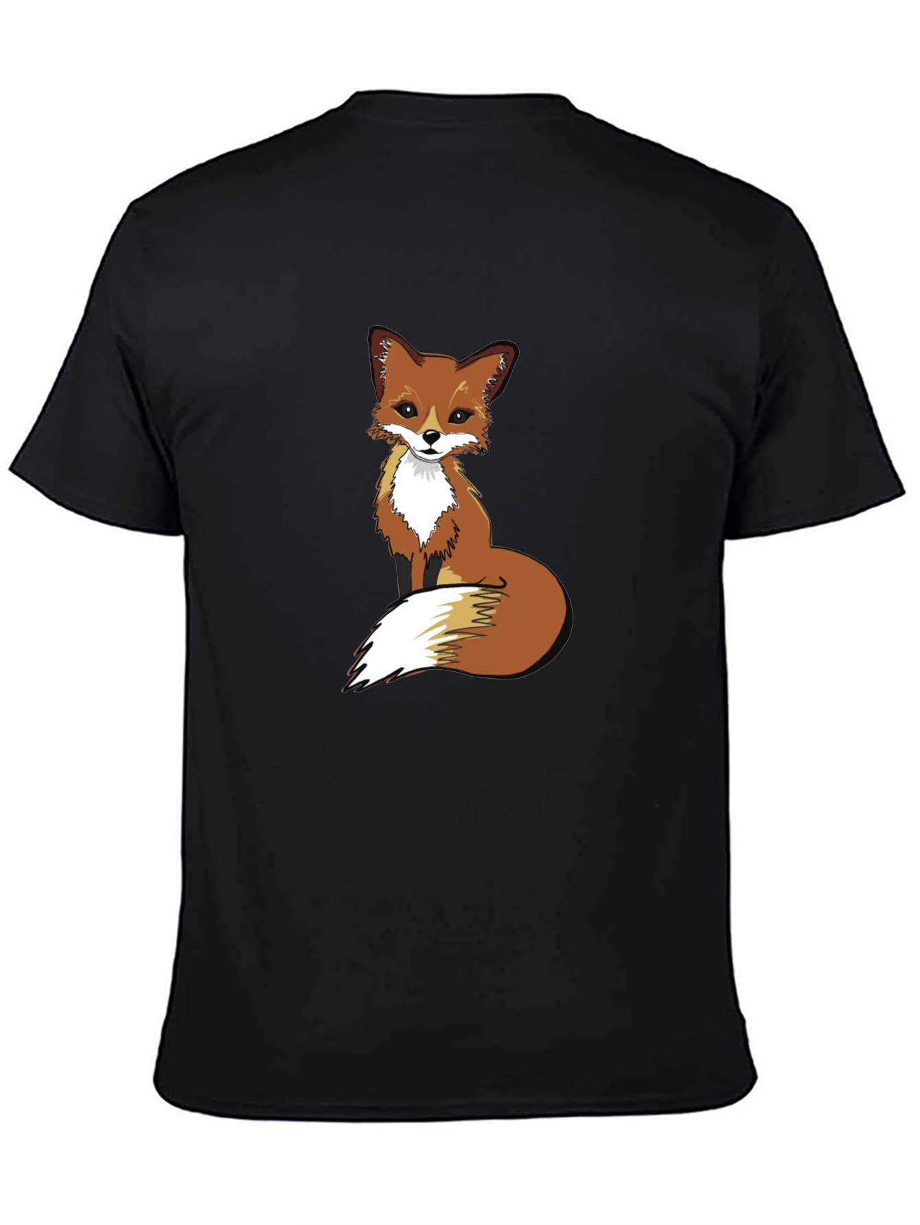Fox Graphic Print T-Shirt | Casual Tee