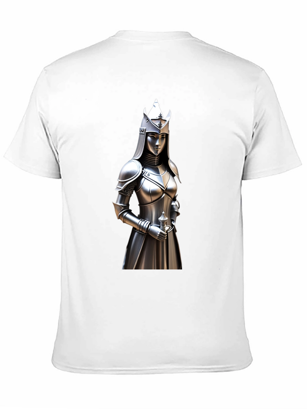 Knight Woman Graphic Tee - Medieval Style