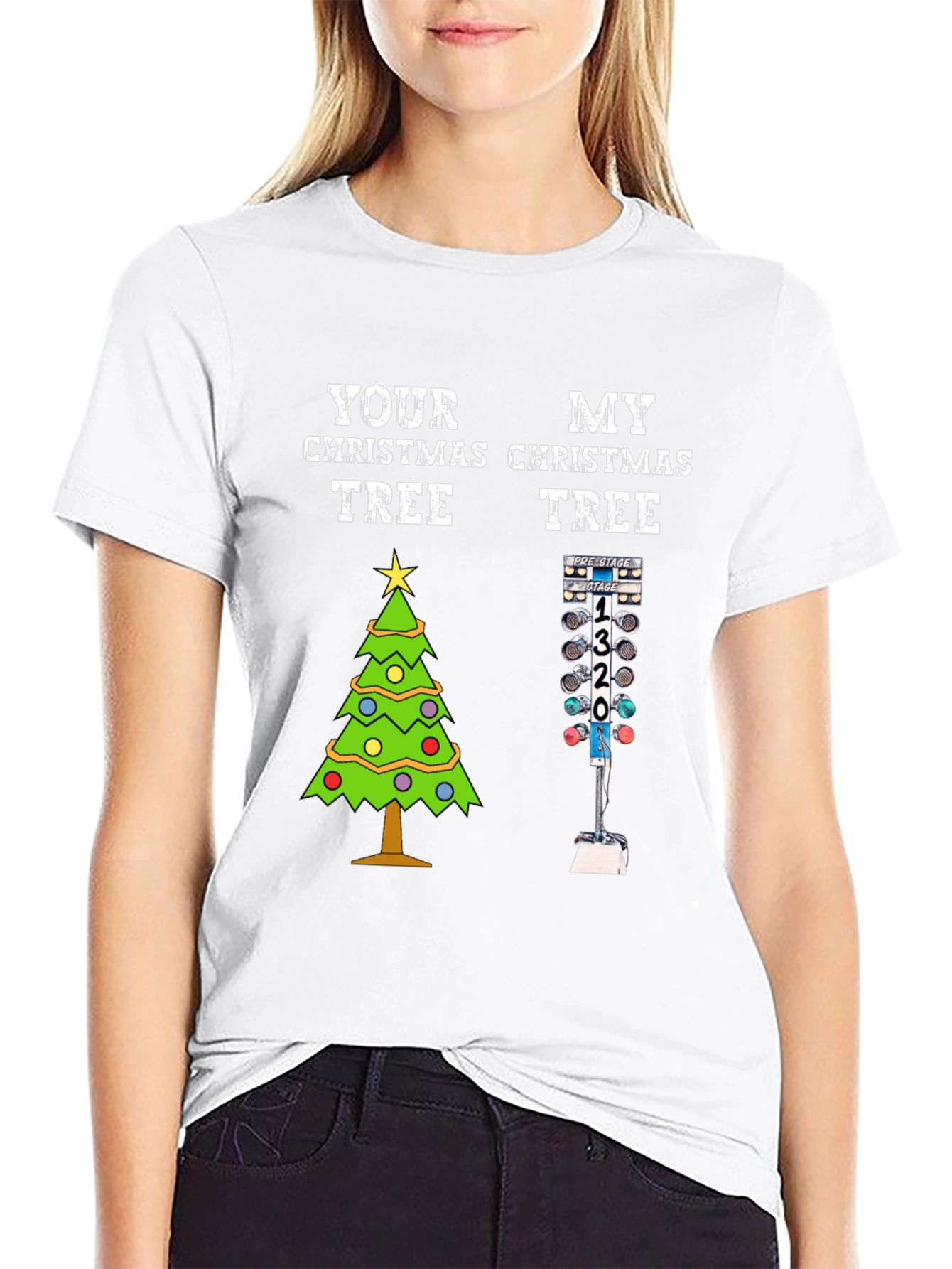 Your Christmas Tree vs. My Christmas Tree T-Shirt