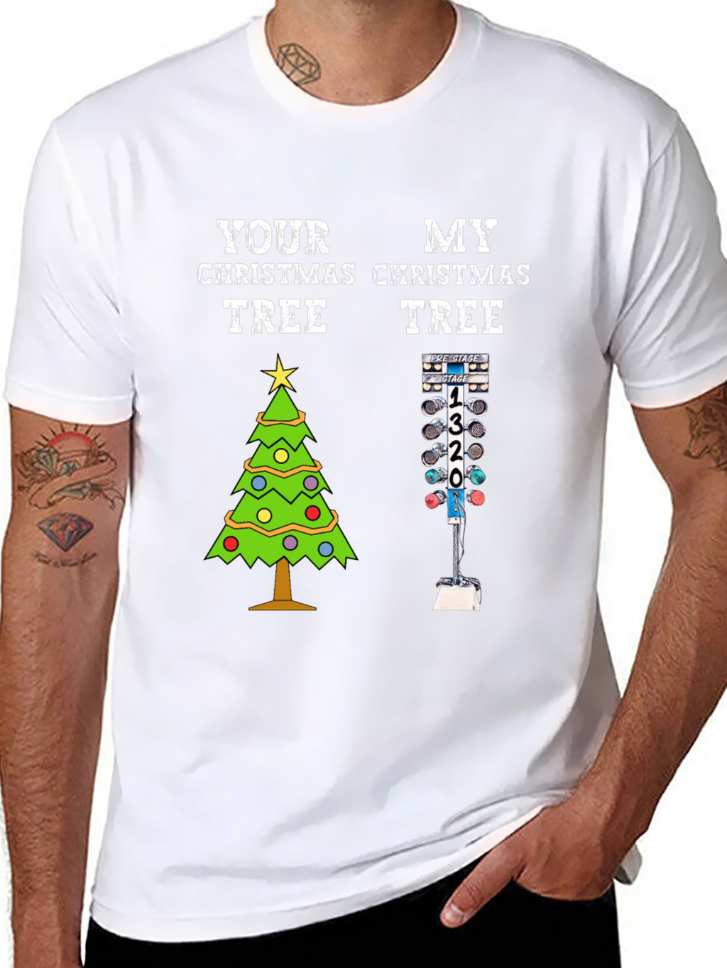 Your Christmas Tree vs. My Christmas Tree T-Shirt