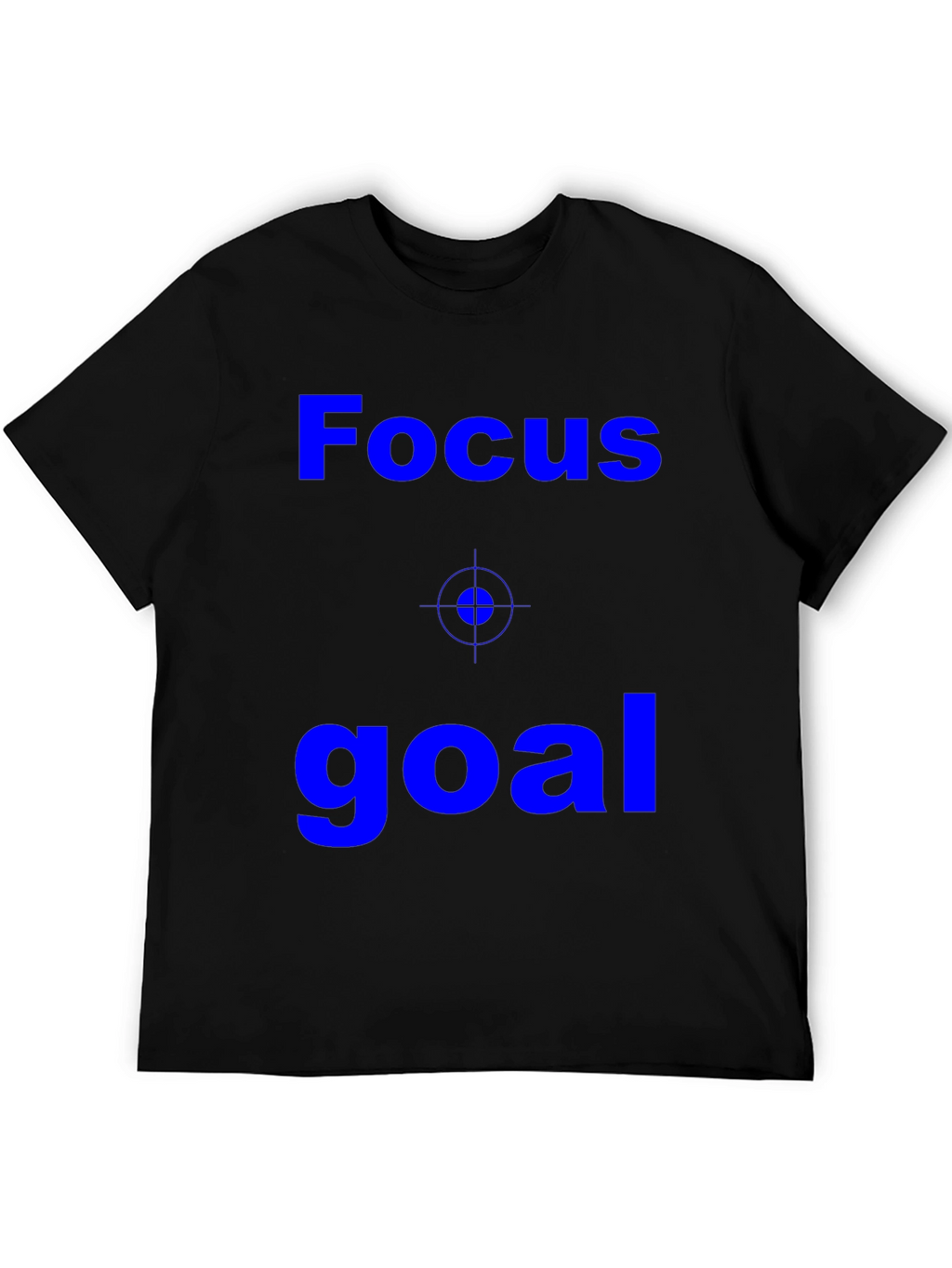 Focus Goal Black T-Shirt
