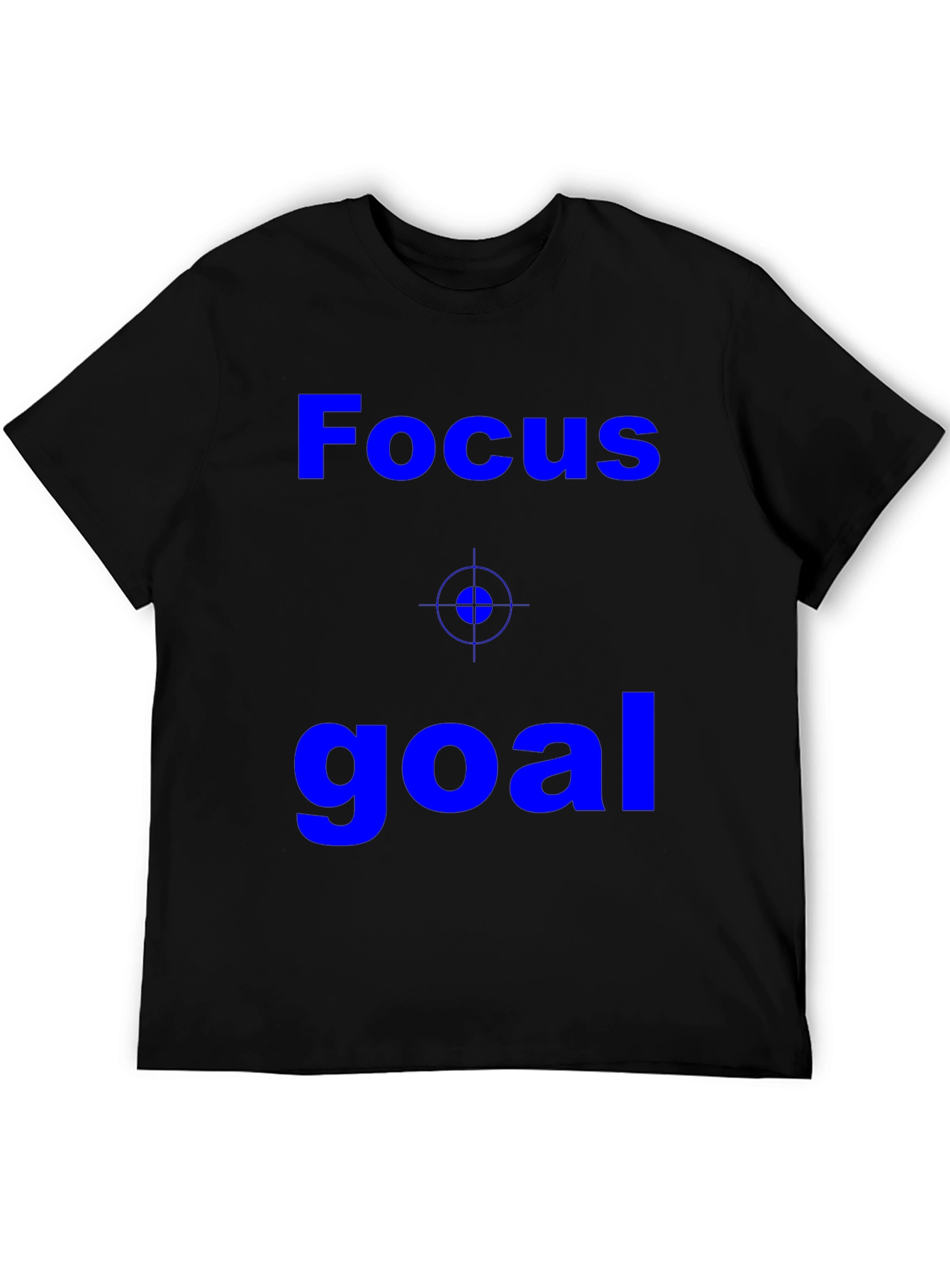 Focus Goal Black T-Shirt