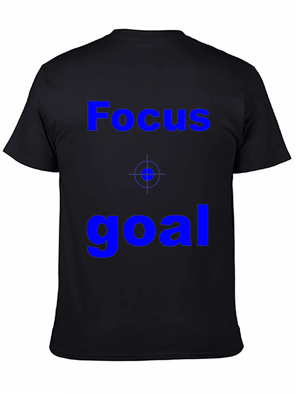 Focus Goal Black T-Shirt