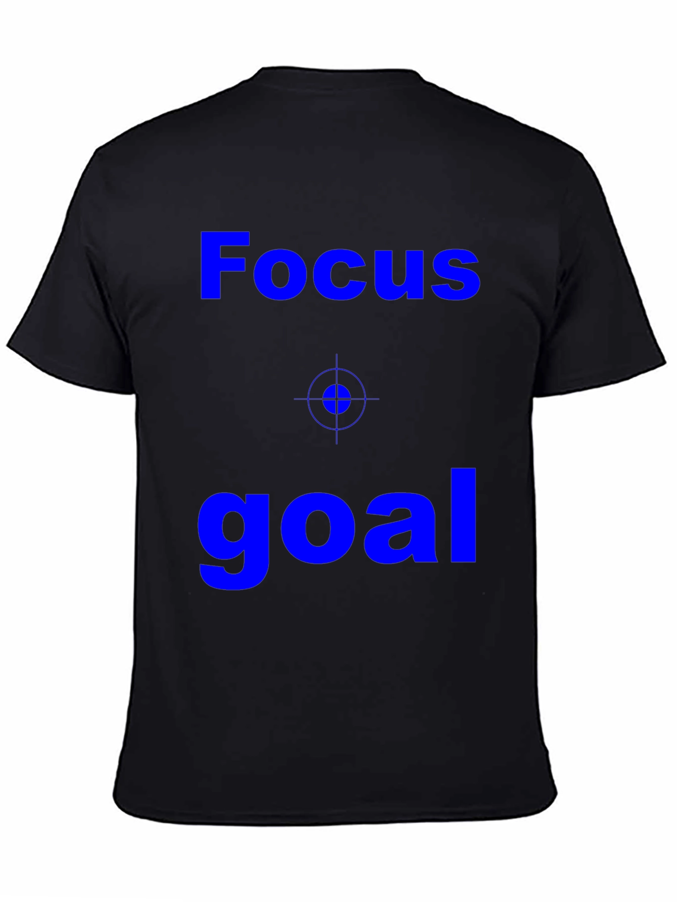 Focus Goal Black T-Shirt
