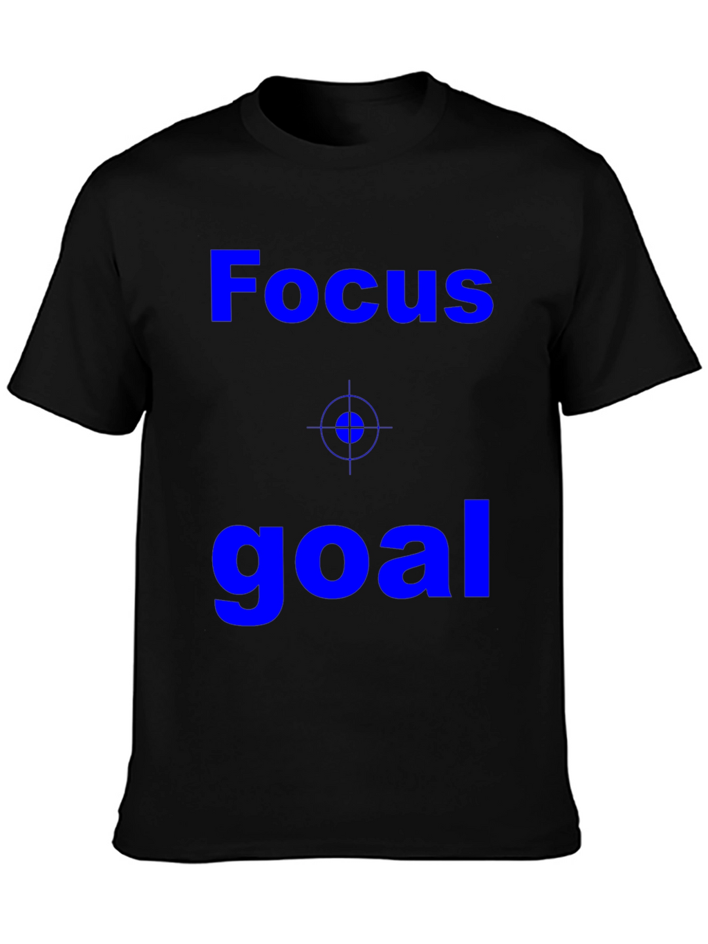 Focus Goal Black T-Shirt