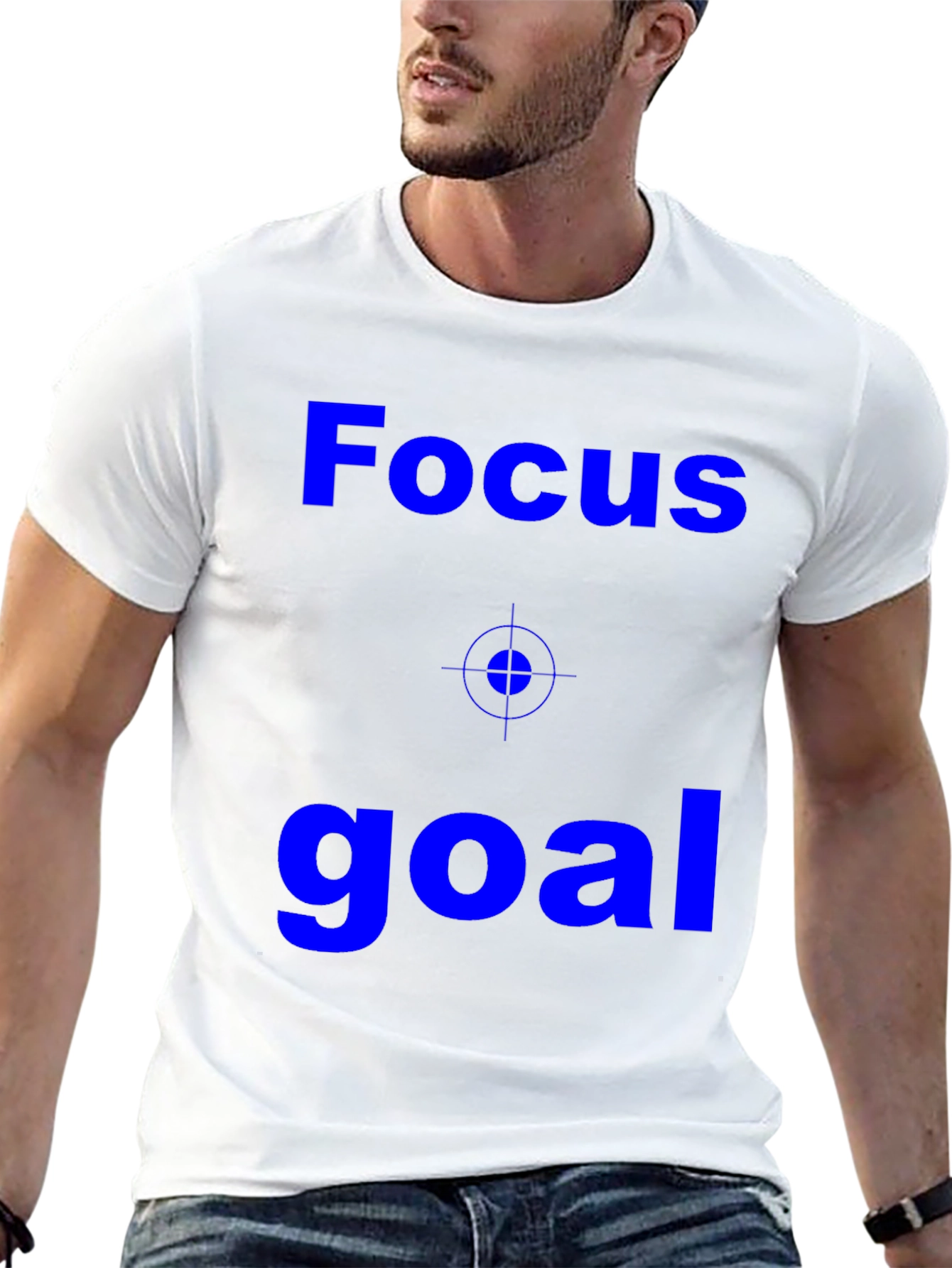 Focus Goal Black T-Shirt