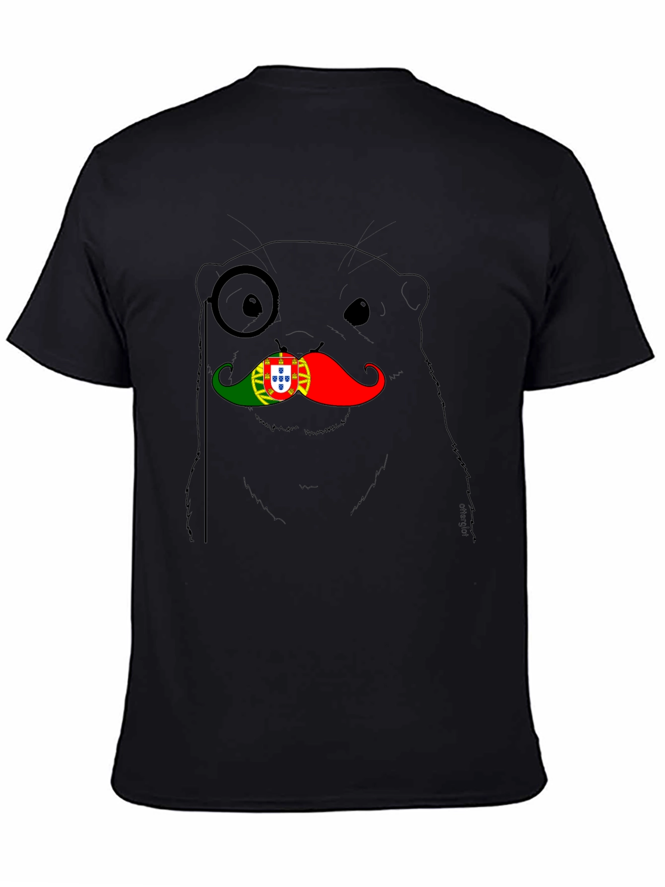 Portugal Otter Graphic T-Shirt