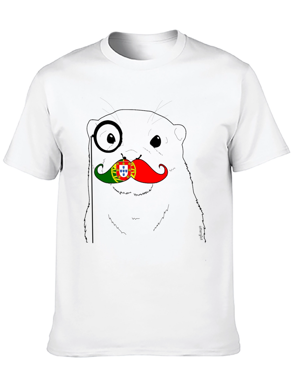 Portugal Otter Graphic T-Shirt