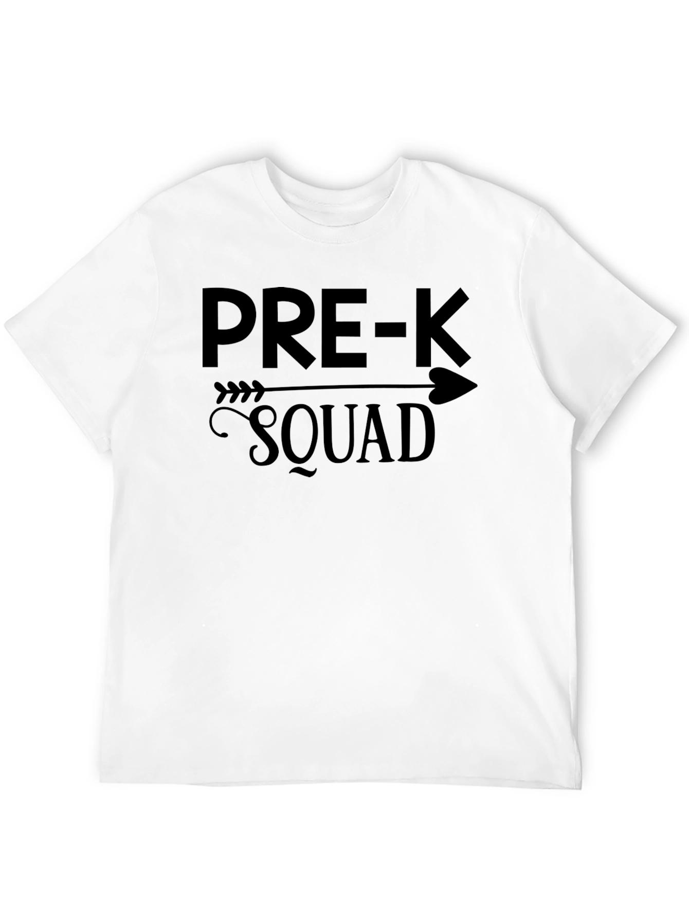 Pre-K Squad Black T-Shirt