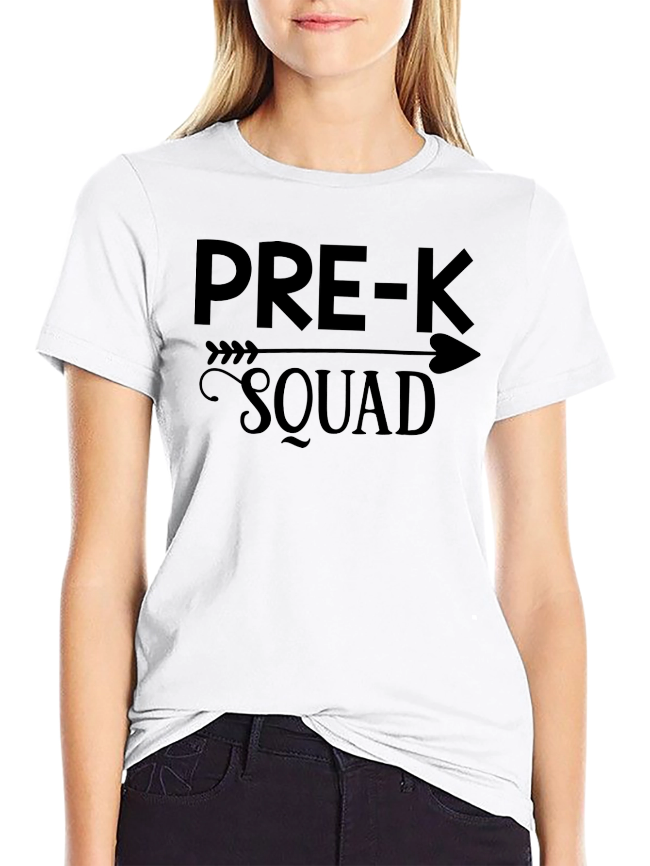 Pre-K Squad Black T-Shirt
