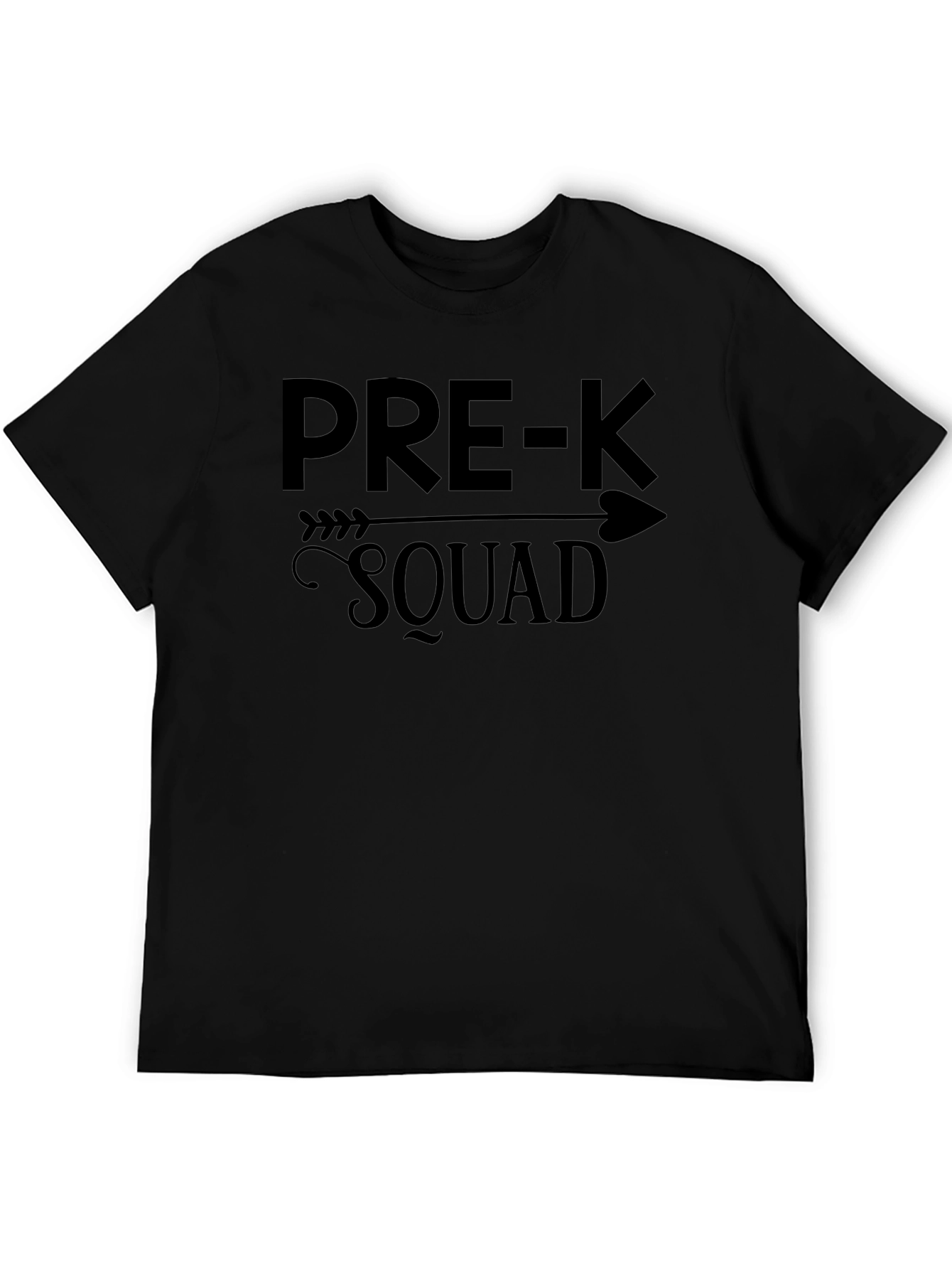 Pre-K Squad Black T-Shirt