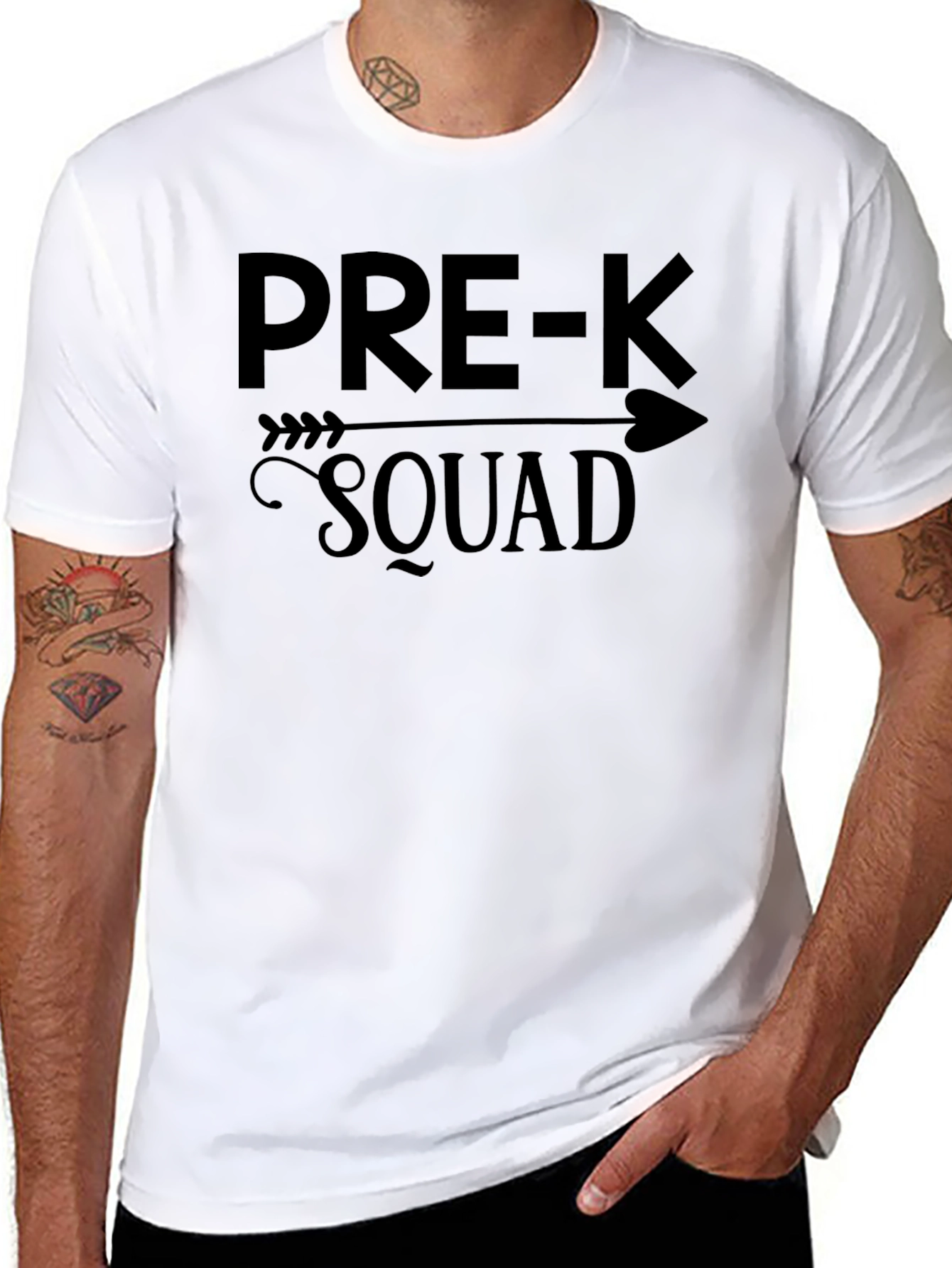 Pre-K Squad Black T-Shirt