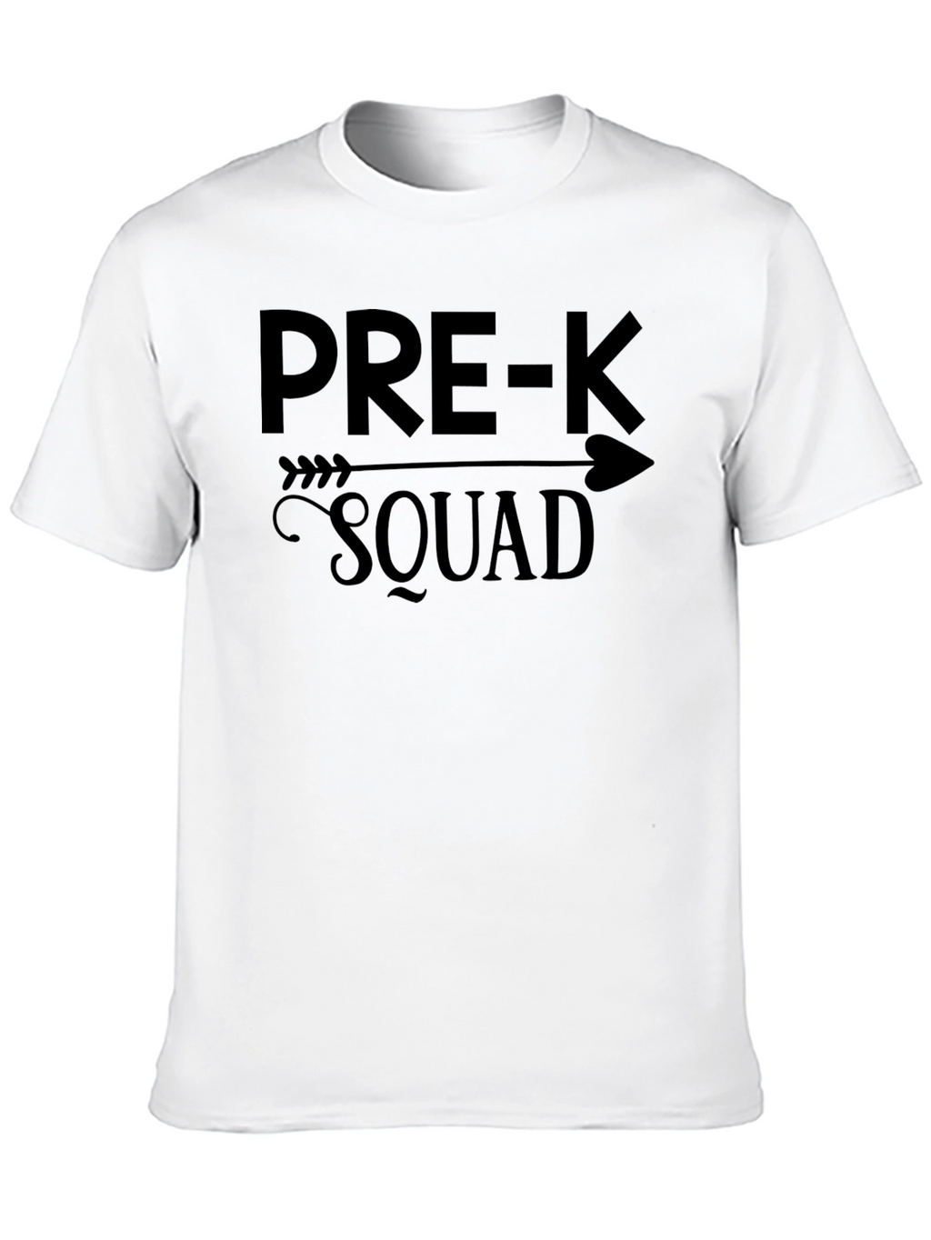 Pre-K Squad Black T-Shirt