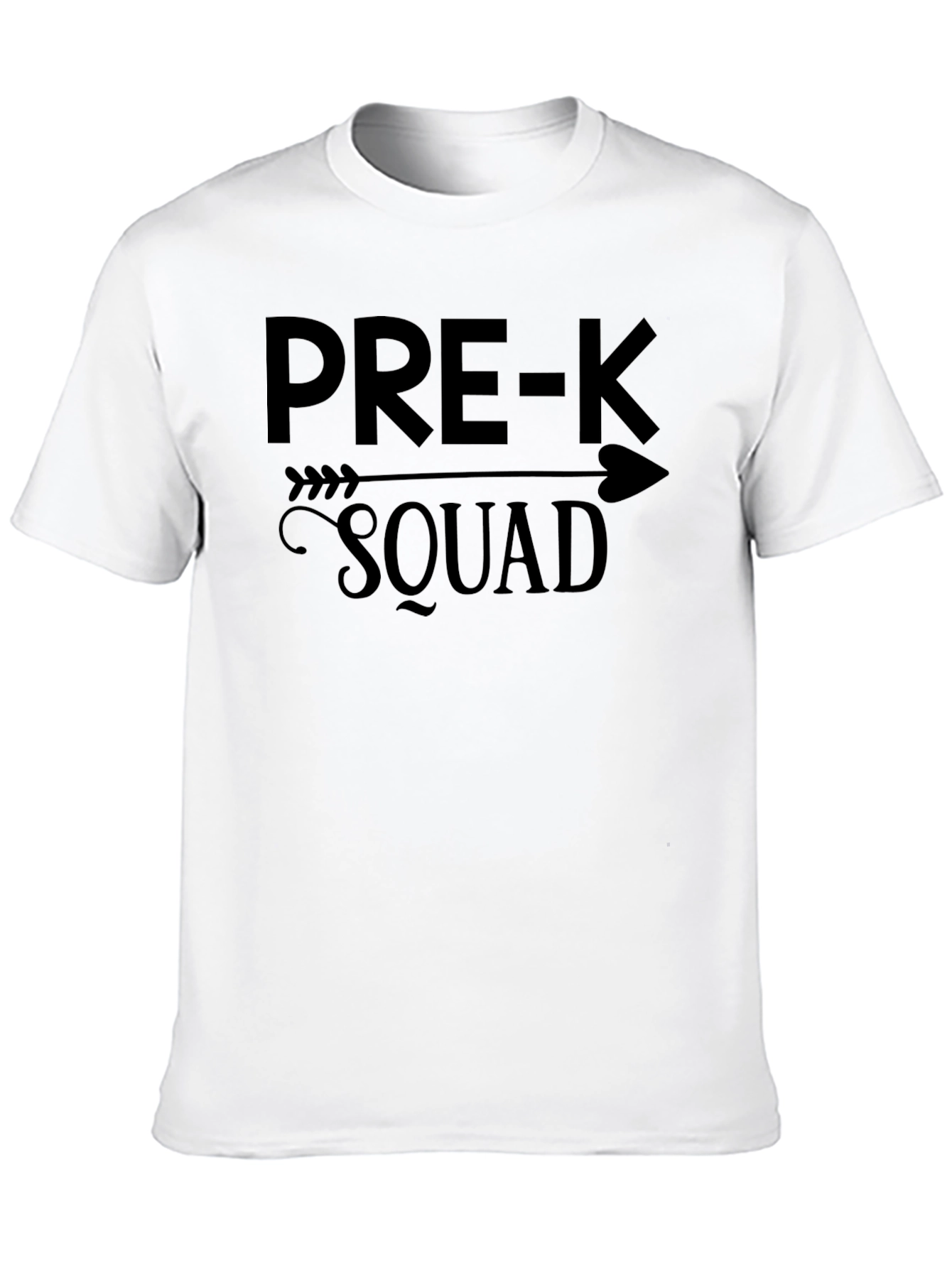 Pre-K Squad Black T-Shirt