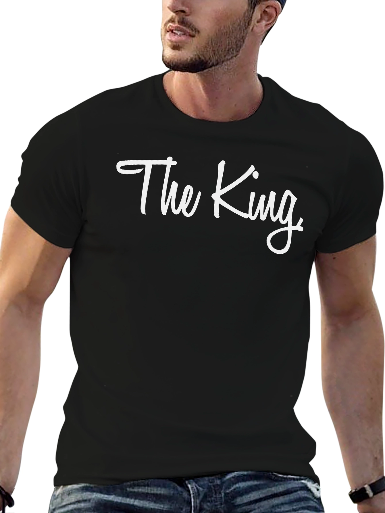 The King Graphic Tee - Premium Cotton