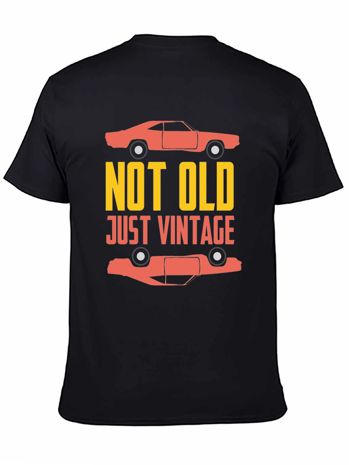 Vintage Car Graphic T-Shirt - Not Old Just Vintage