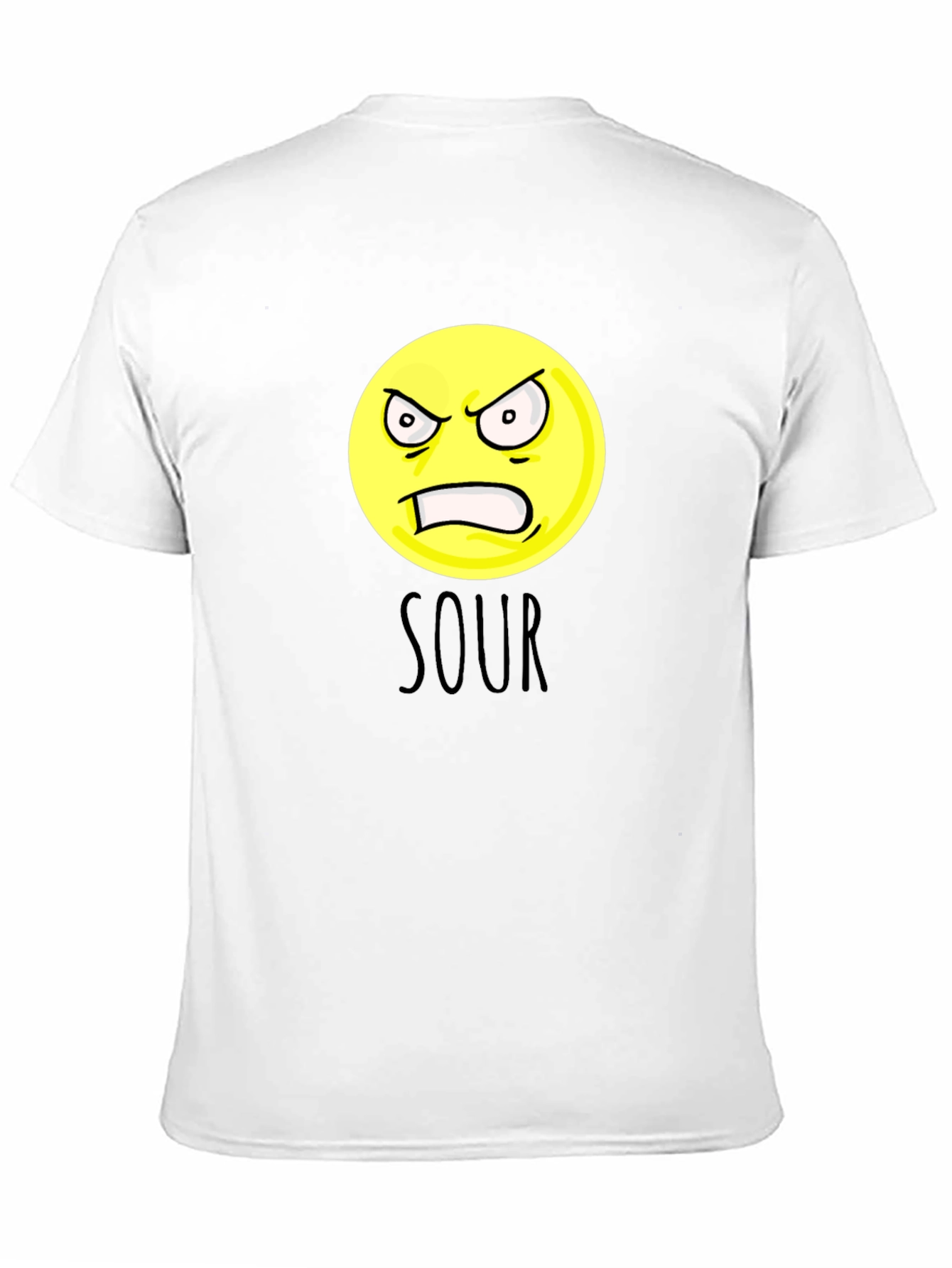 Sour Emoji Graphic T-Shirt - Unisex Cotton Tee