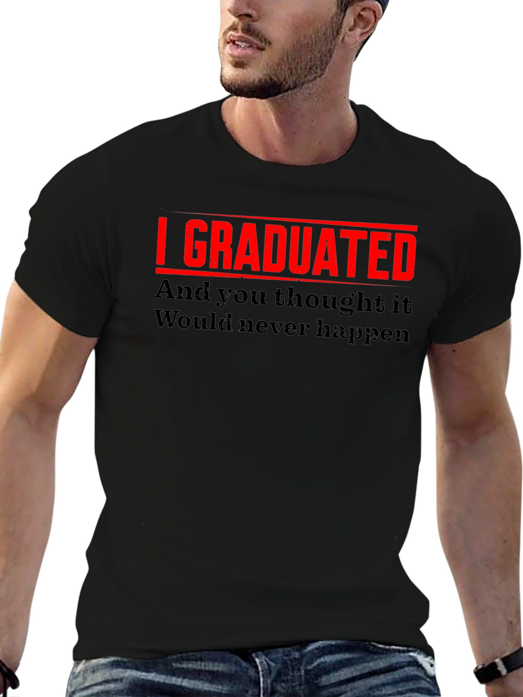 I Graduated Funny Graduation T-Shirt