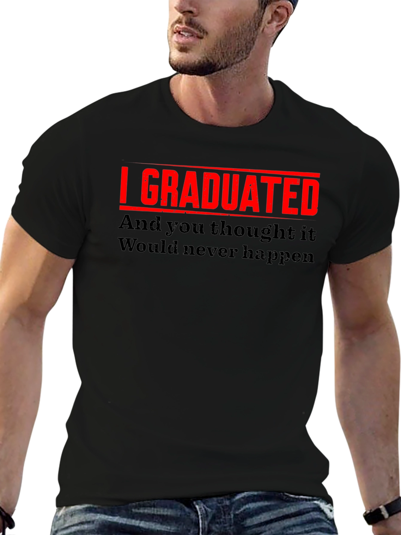 I Graduated Funny Graduation T-Shirt