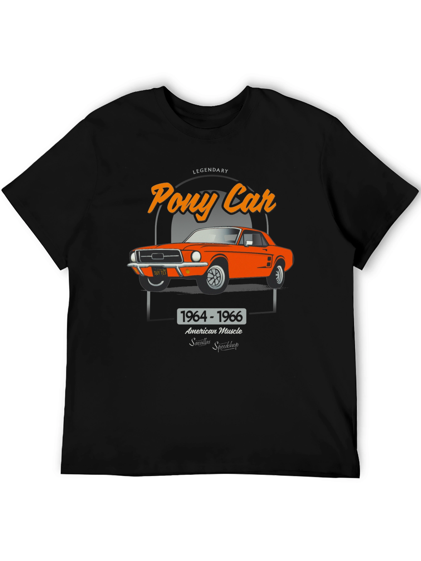 Legendary Pony Car Graphic T-Shirt