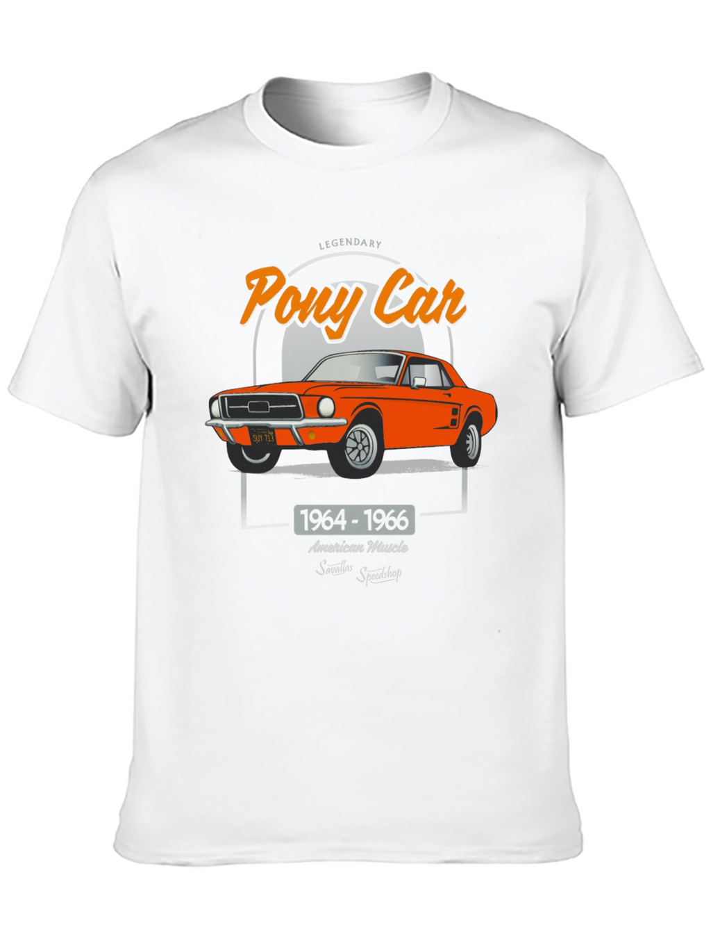 Legendary Pony Car Graphic T-Shirt