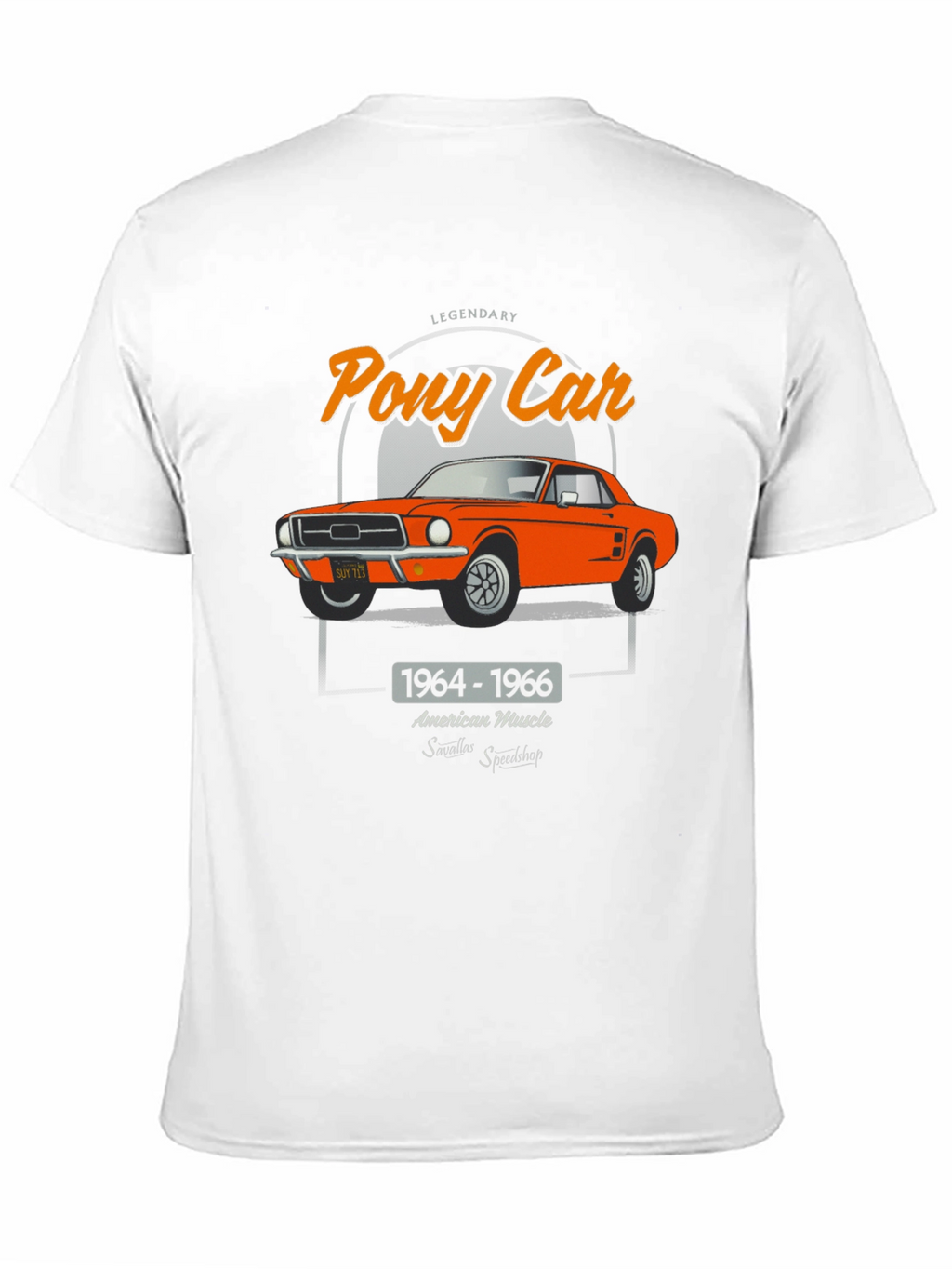 Legendary Pony Car Graphic T-Shirt