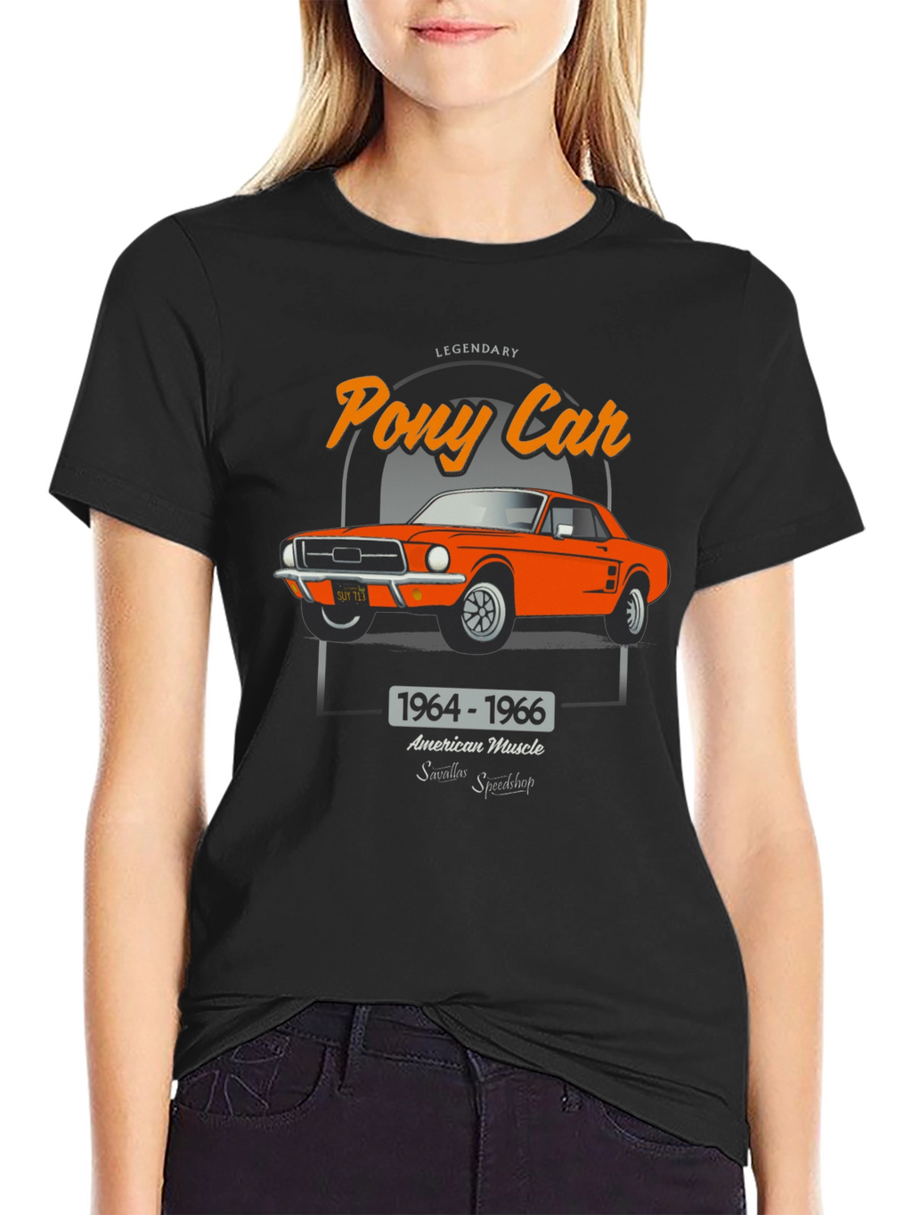 Legendary Pony Car Graphic T-Shirt