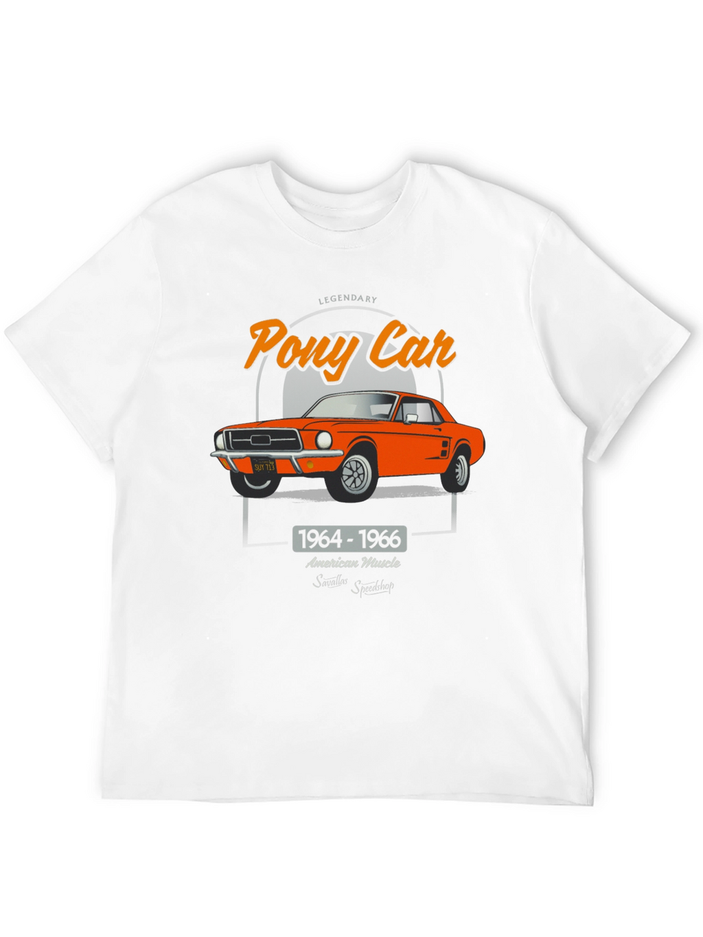 Legendary Pony Car Graphic T-Shirt