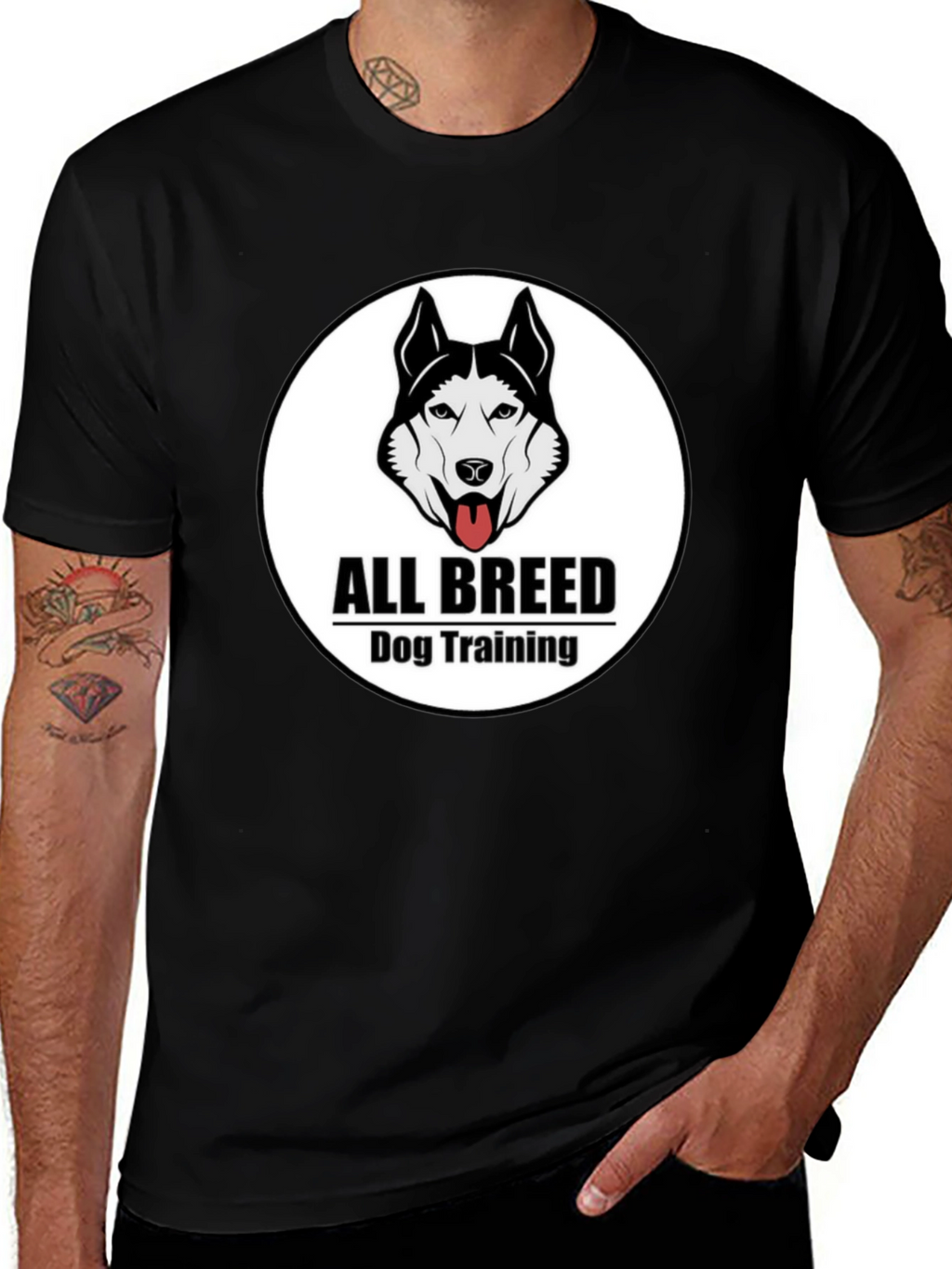 All Breed Dog Training Black T-Shirt