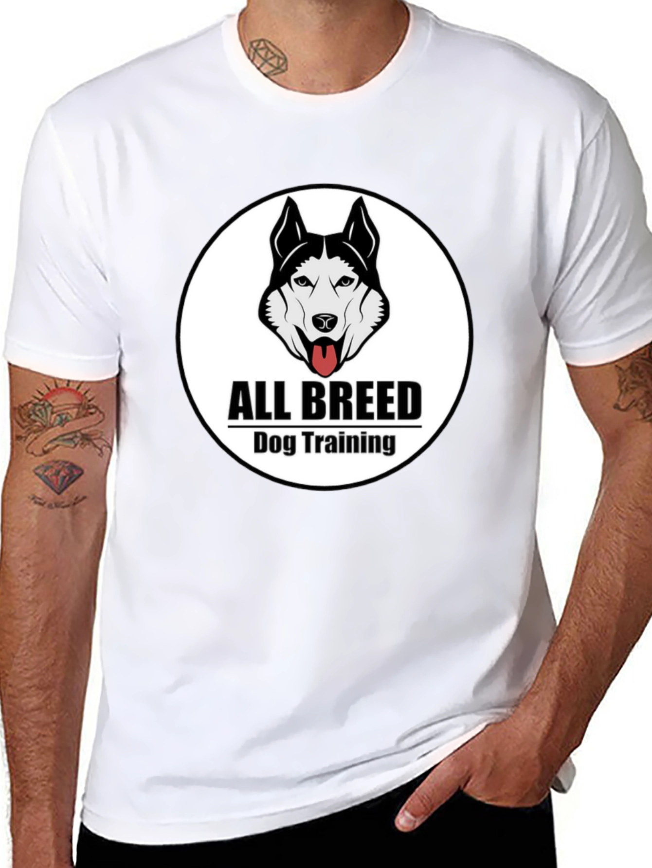 All Breed Dog Training Black T-Shirt