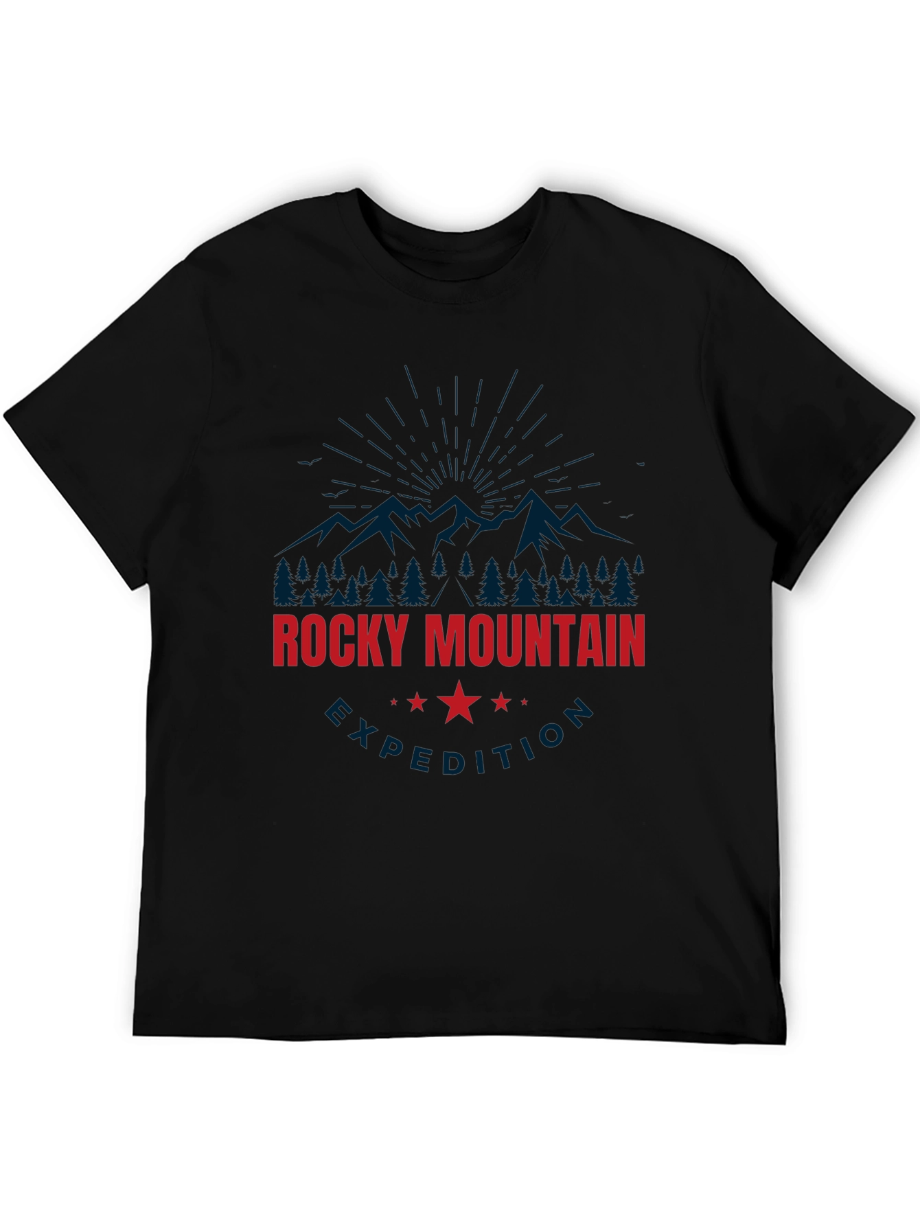 Rocky Mountain Expedition Black T-Shirt