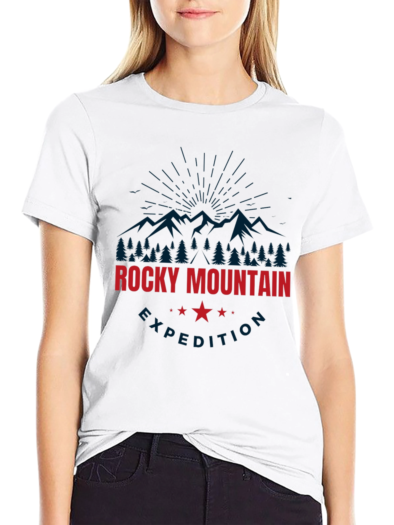 Rocky Mountain Expedition Black T-Shirt