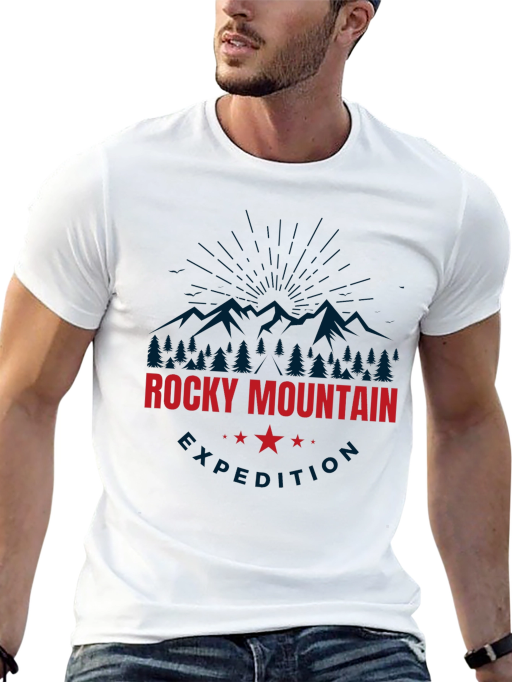 Rocky Mountain Expedition Black T-Shirt