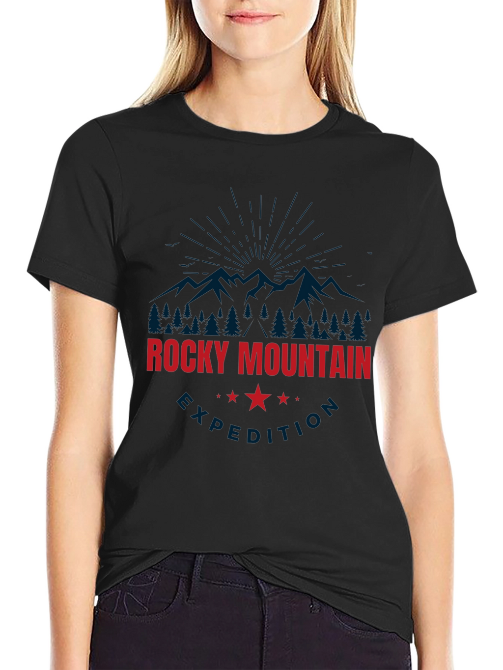 Rocky Mountain Expedition Black T-Shirt