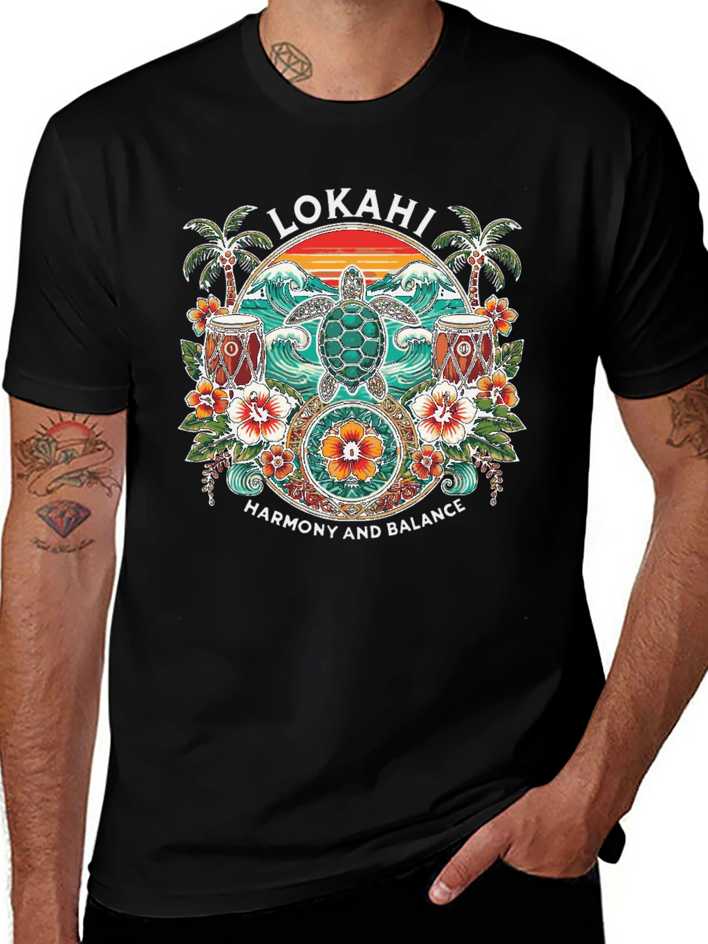 Lokahi Harmony Balance Tee