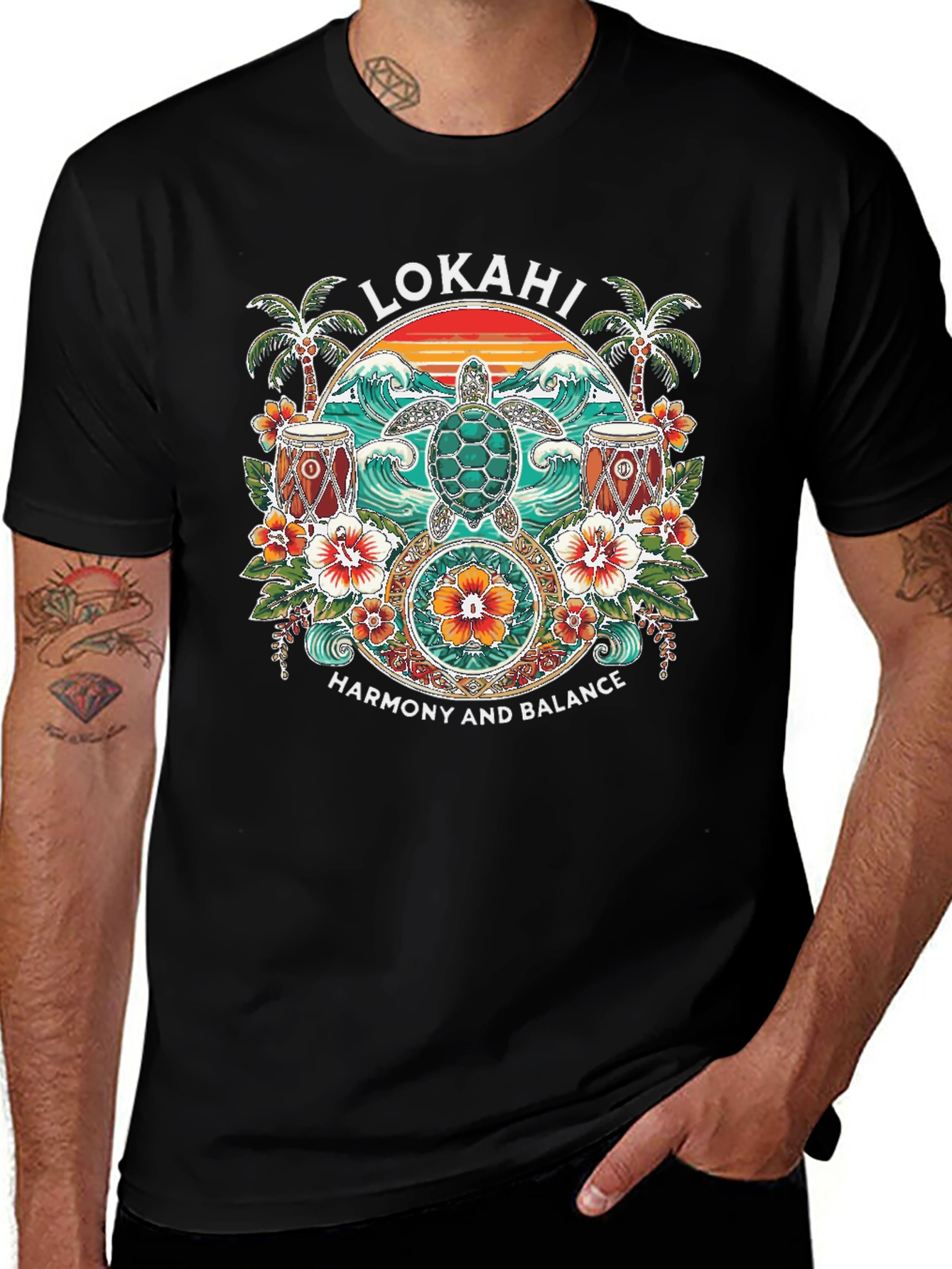 Lokahi Harmony Balance Tee
