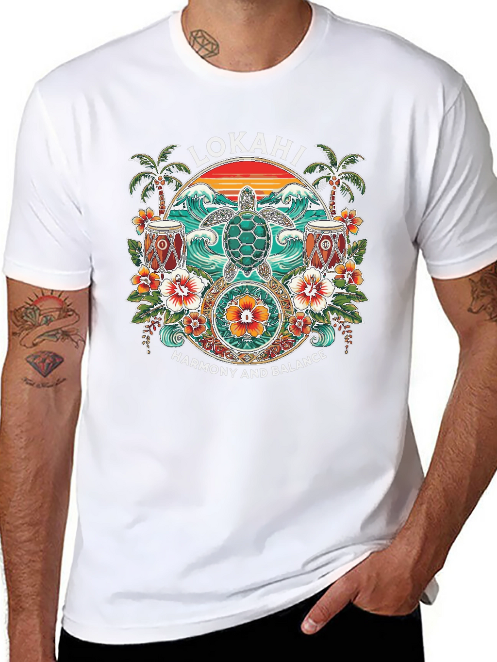 Lokahi Harmony Balance Tee