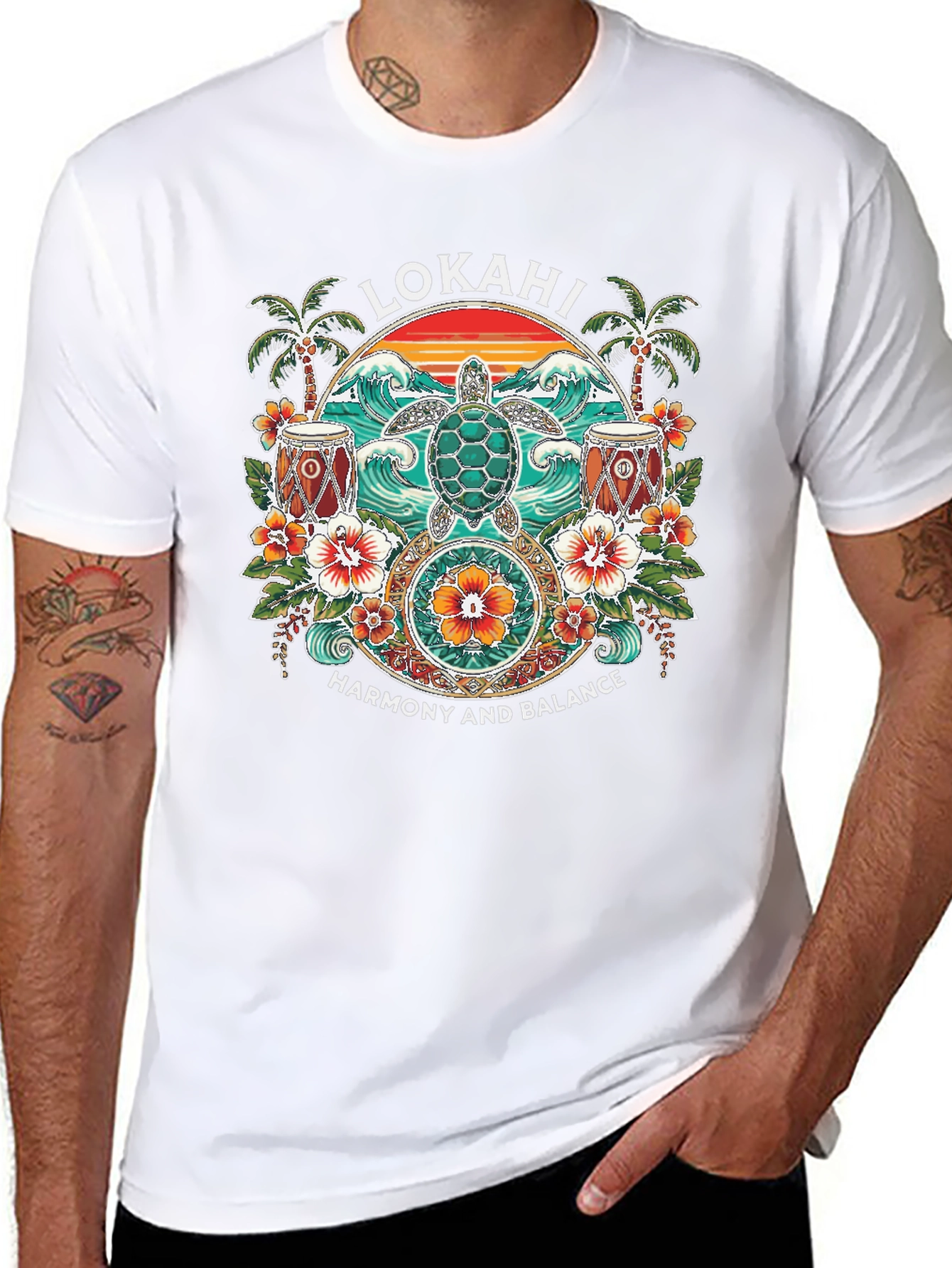Lokahi Harmony Balance Tee
