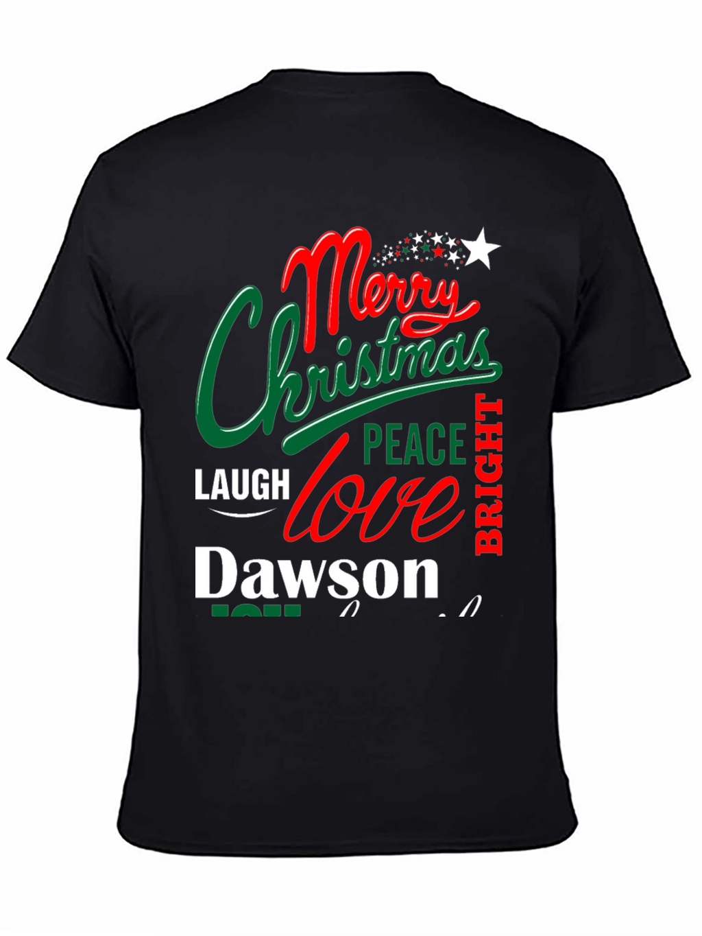 Merry Christmas Dawson T-Shirt Holiday Tee