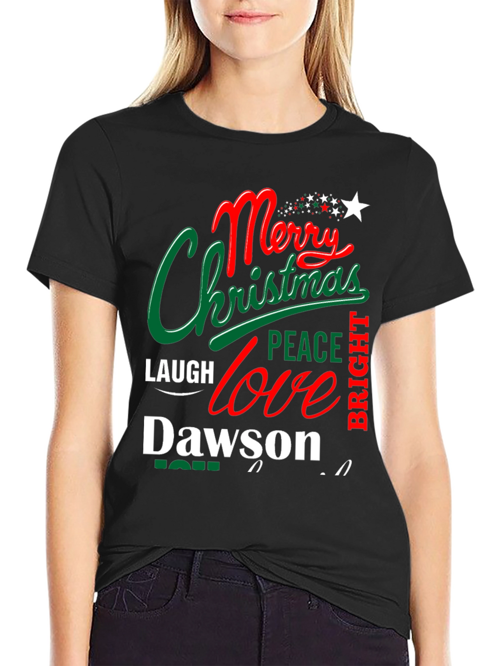 Merry Christmas Dawson T-Shirt Holiday Tee