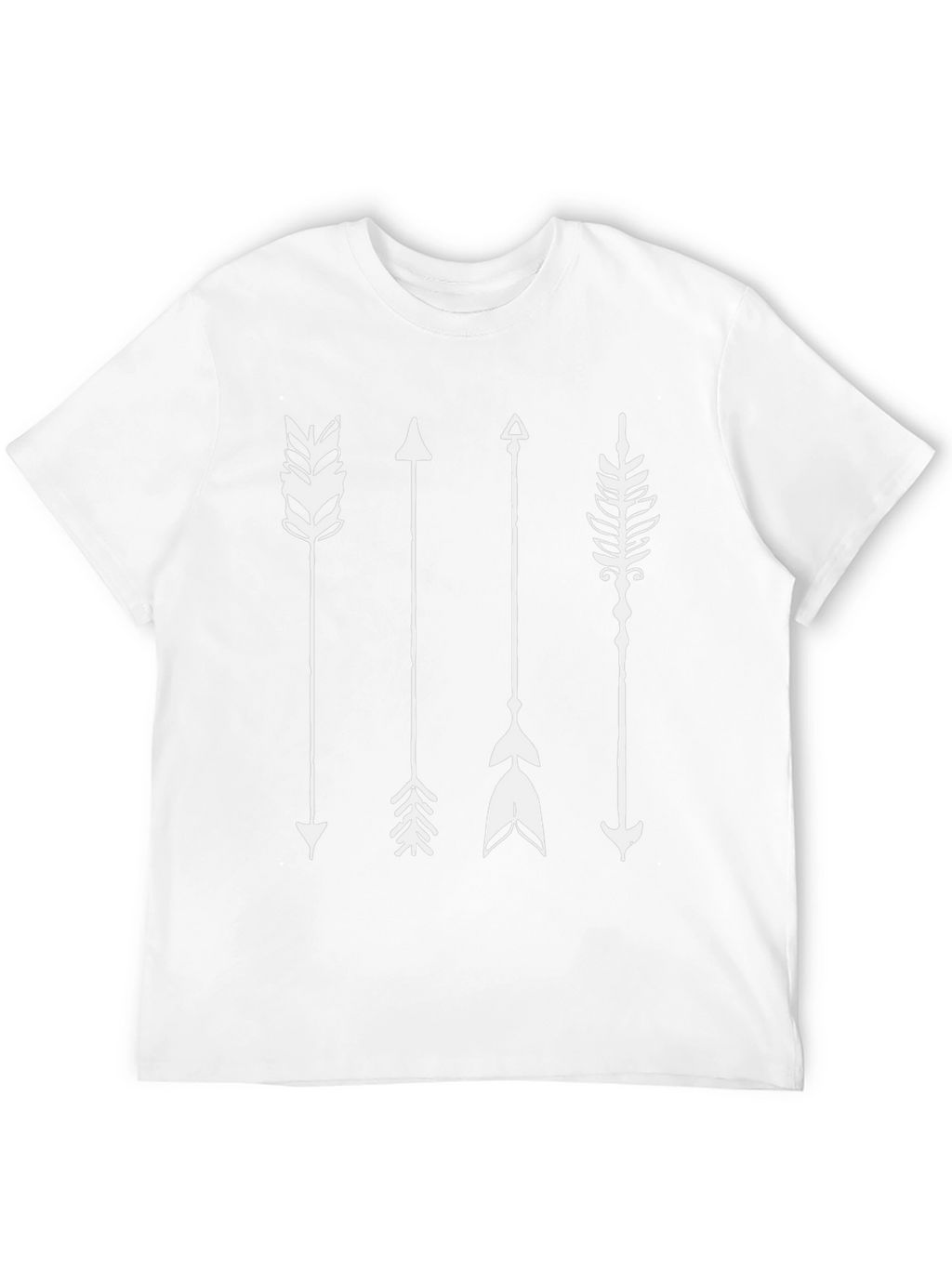 Mens Black Arrow Graphic T-Shirt