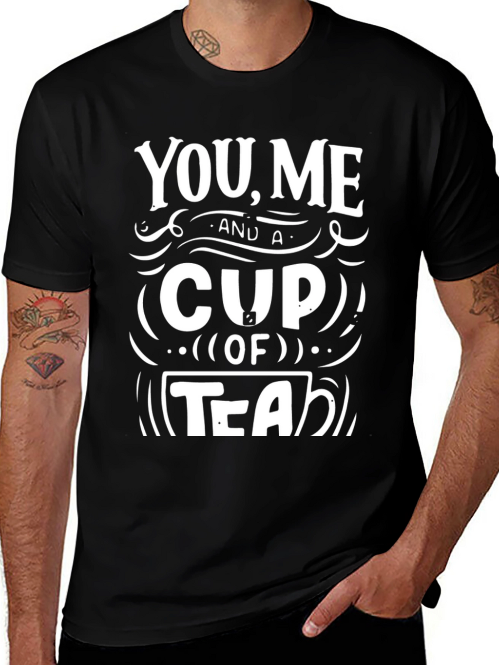 You Me & A Cup of Tea Graphic Tee