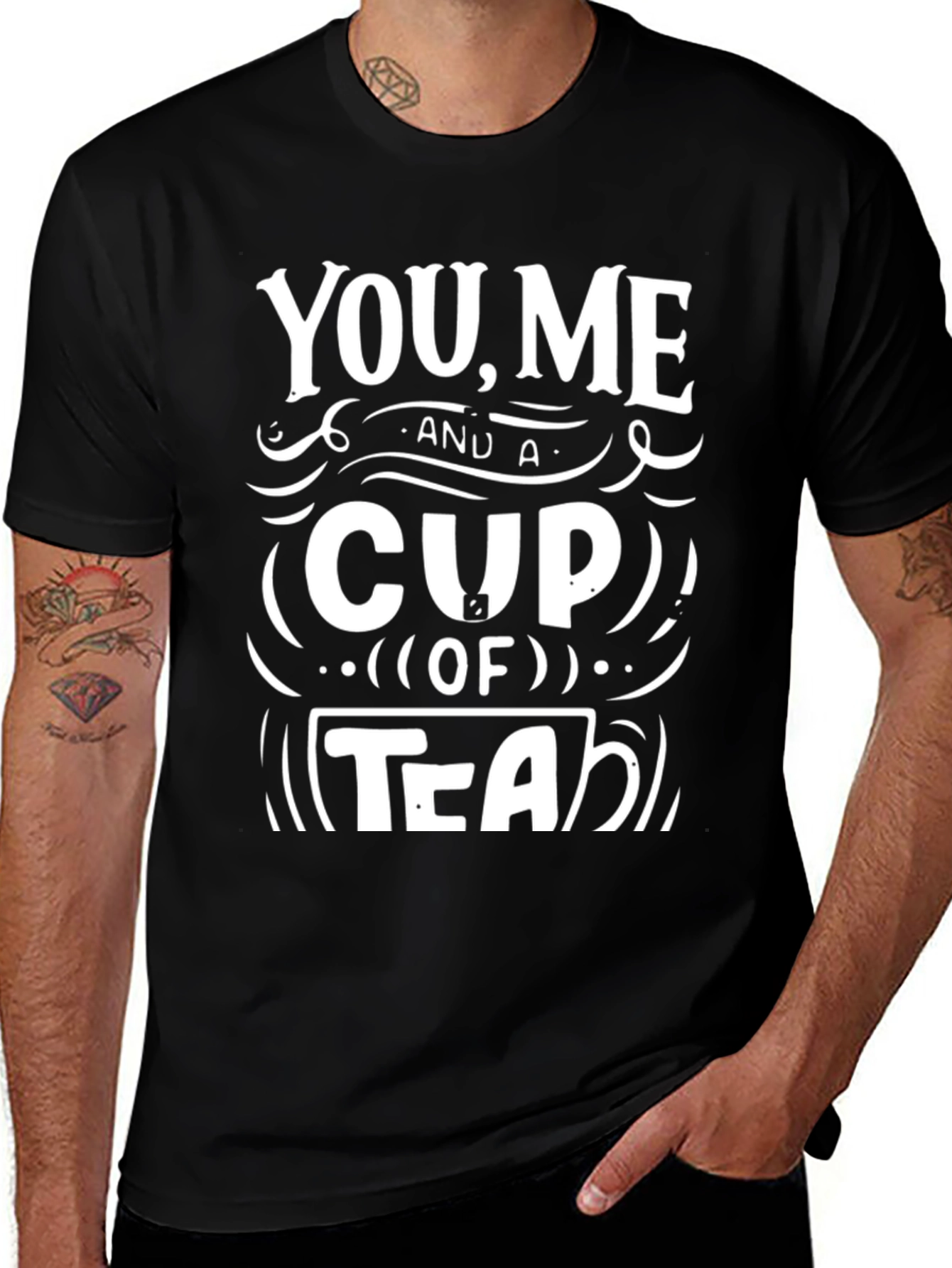 You Me & A Cup of Tea Graphic Tee