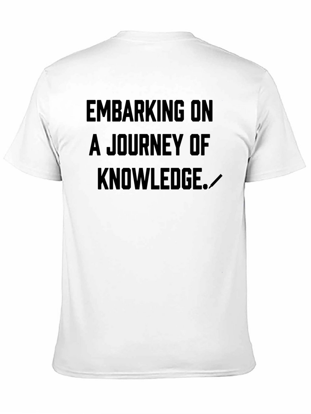 Knowledge Journey Black T-Shirt