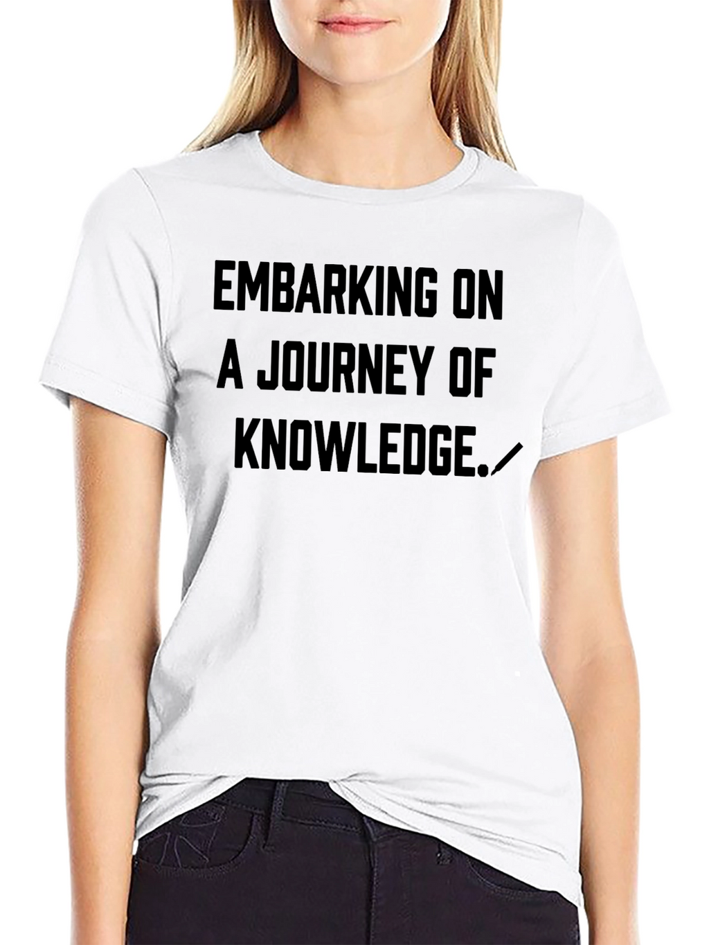 Knowledge Journey Black T-Shirt