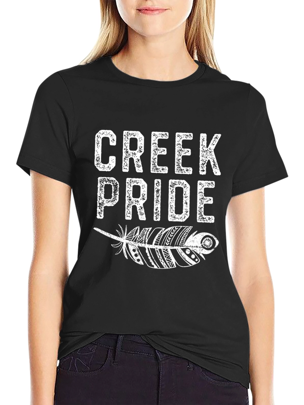 Creek Pride T-Shirt - Native American Inspired Design